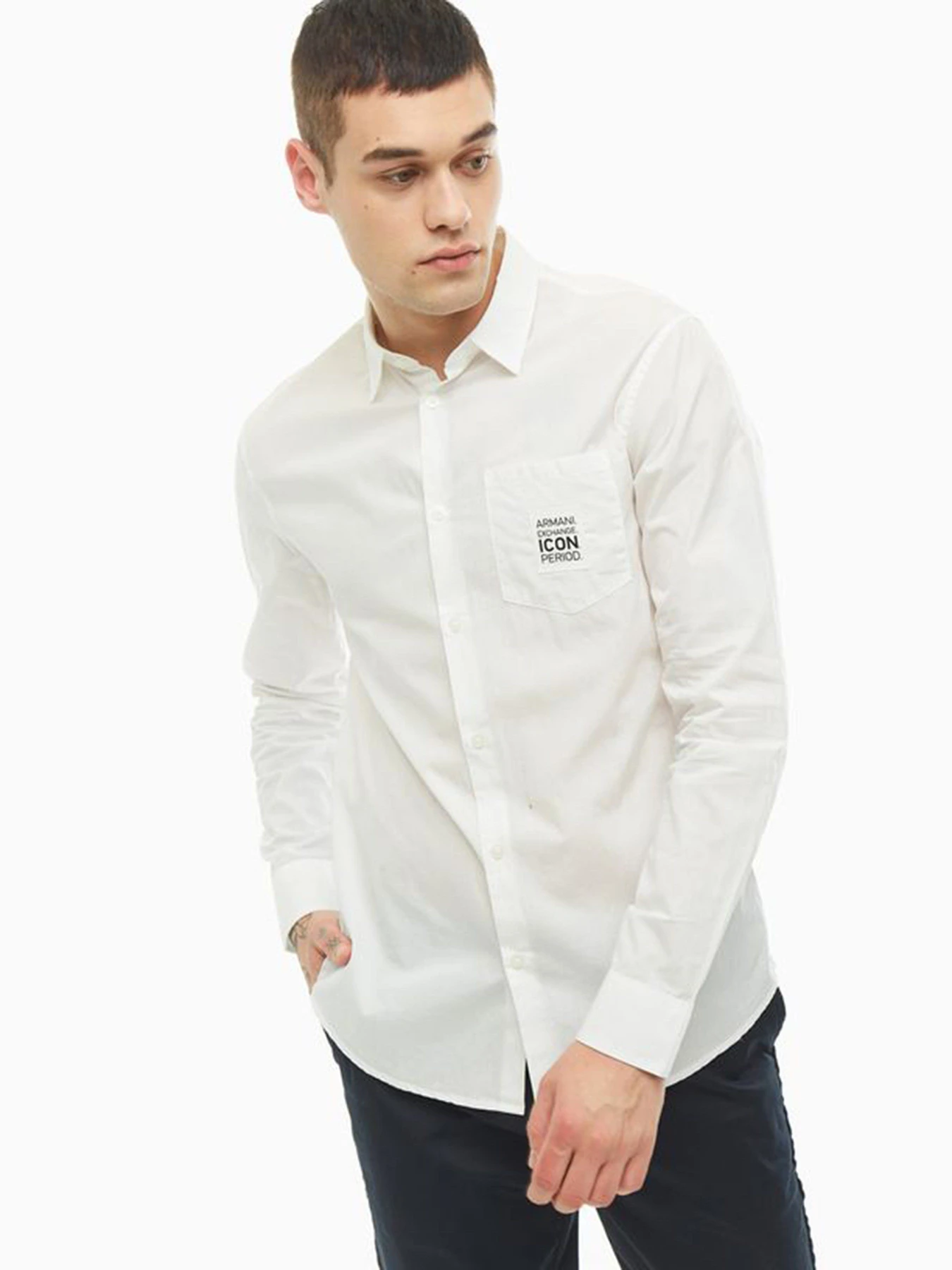 Рубашки Armani Exchange модель 8NZCP1-ZNBJZ-1100 Рубашки Armani Exchange модель 8NZCP1-ZNBJZ-1100 Фото
