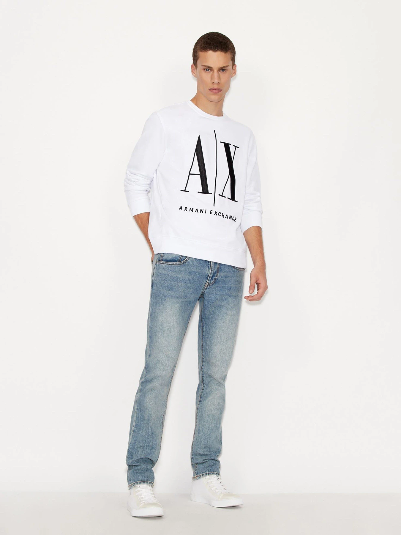 Худи и свитшоты Armani Exchange модель 8NZMPA-ZJ1ZZ-1100 Худи и свитшоты Armani Exchange модель 8NZMPA-ZJ1ZZ-1100 Фото