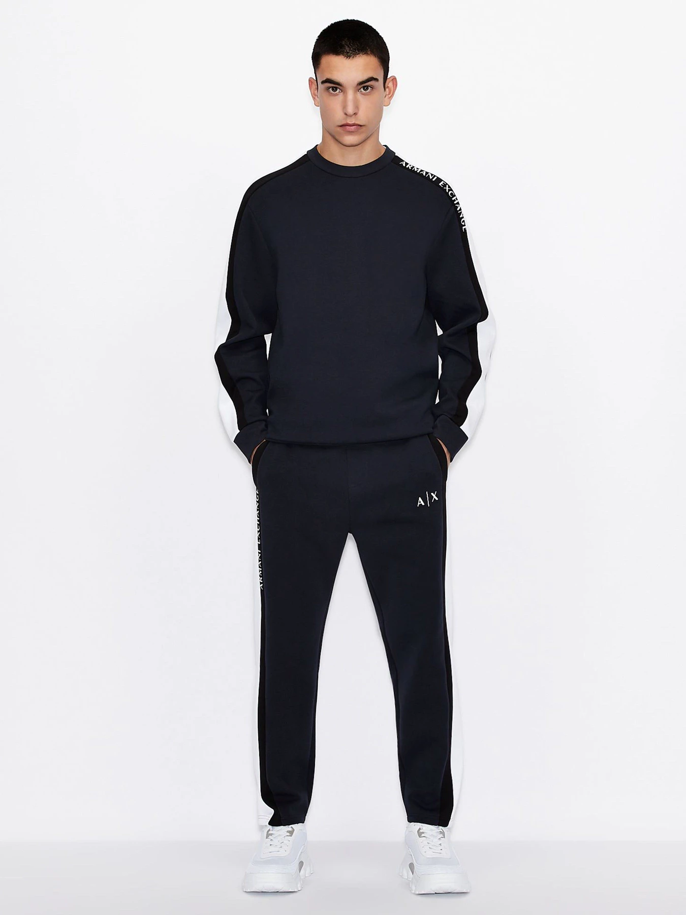 Худи и свитшоты Armani Exchange модель 3KZMFF-ZJ5GZ-5543 Фото