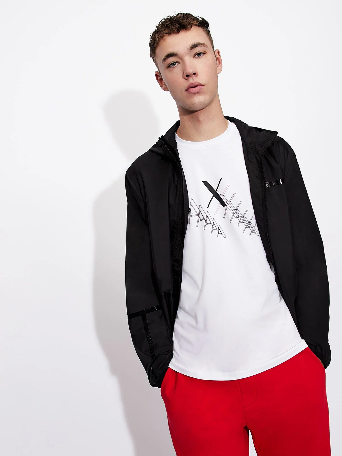 Футболки и поло Armani Exchange модель 3KZTFA-ZJE6Z-1100 Фото
