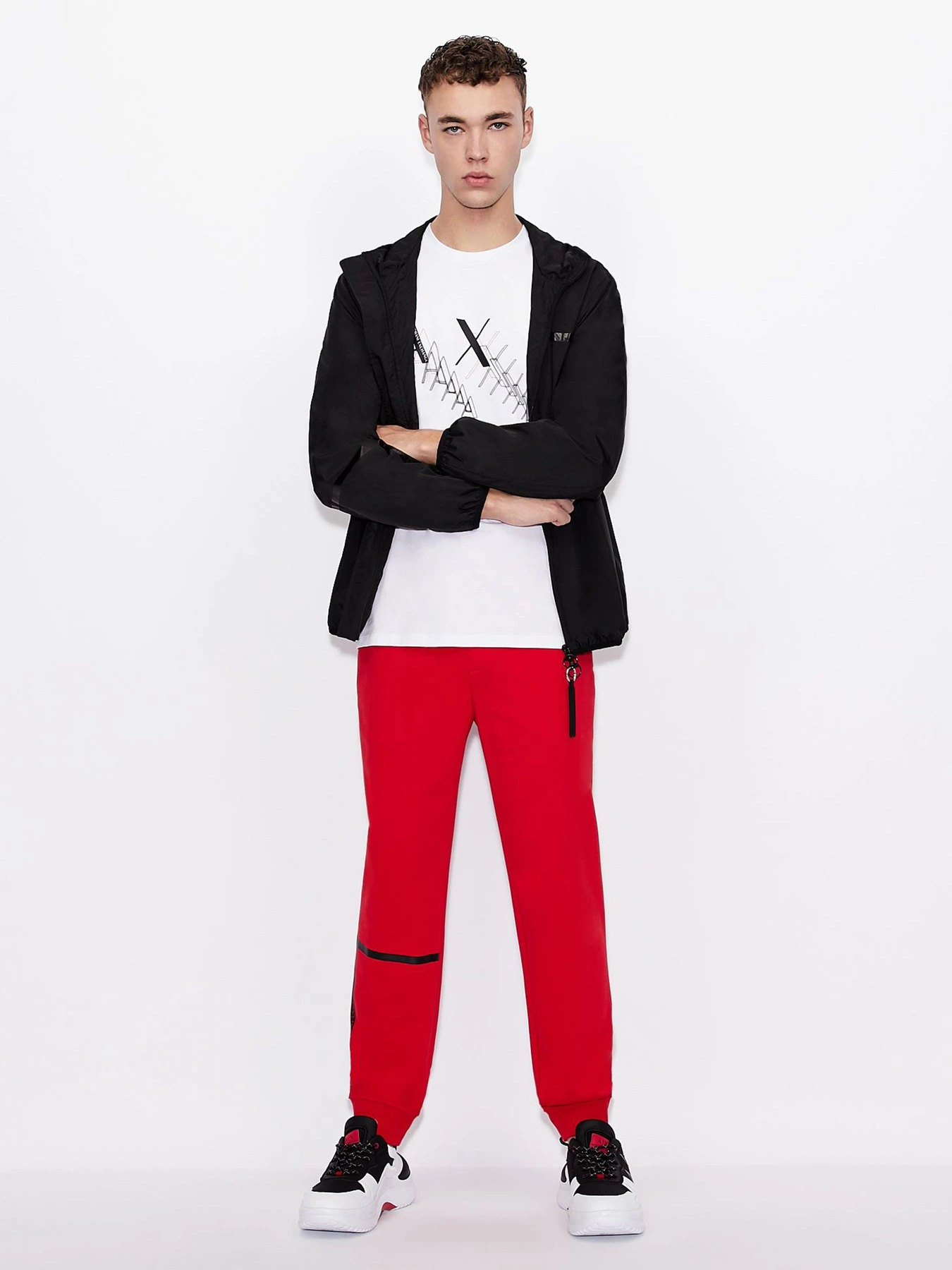 Футболки и поло Armani Exchange модель 3KZTFA-ZJE6Z-1100 Фото