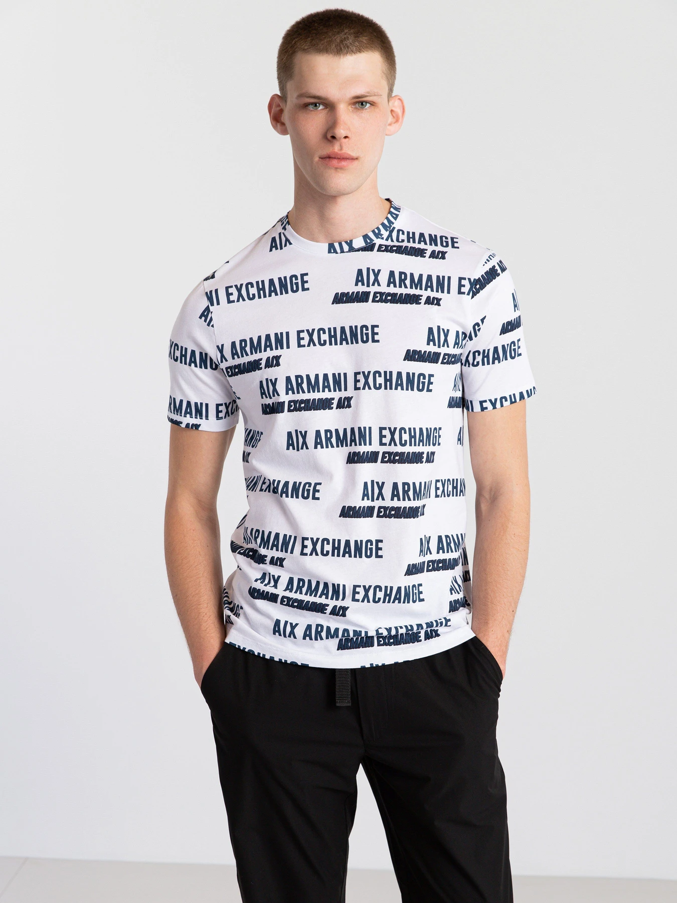 Футболки и поло Armani Exchange модель 3KZTFC-ZJH4Z-2103 Фото
