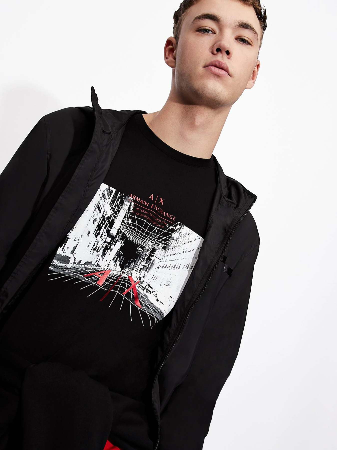 Футболки и поло Armani Exchange модель 3KZTFH-ZJH4Z-1200 Фото