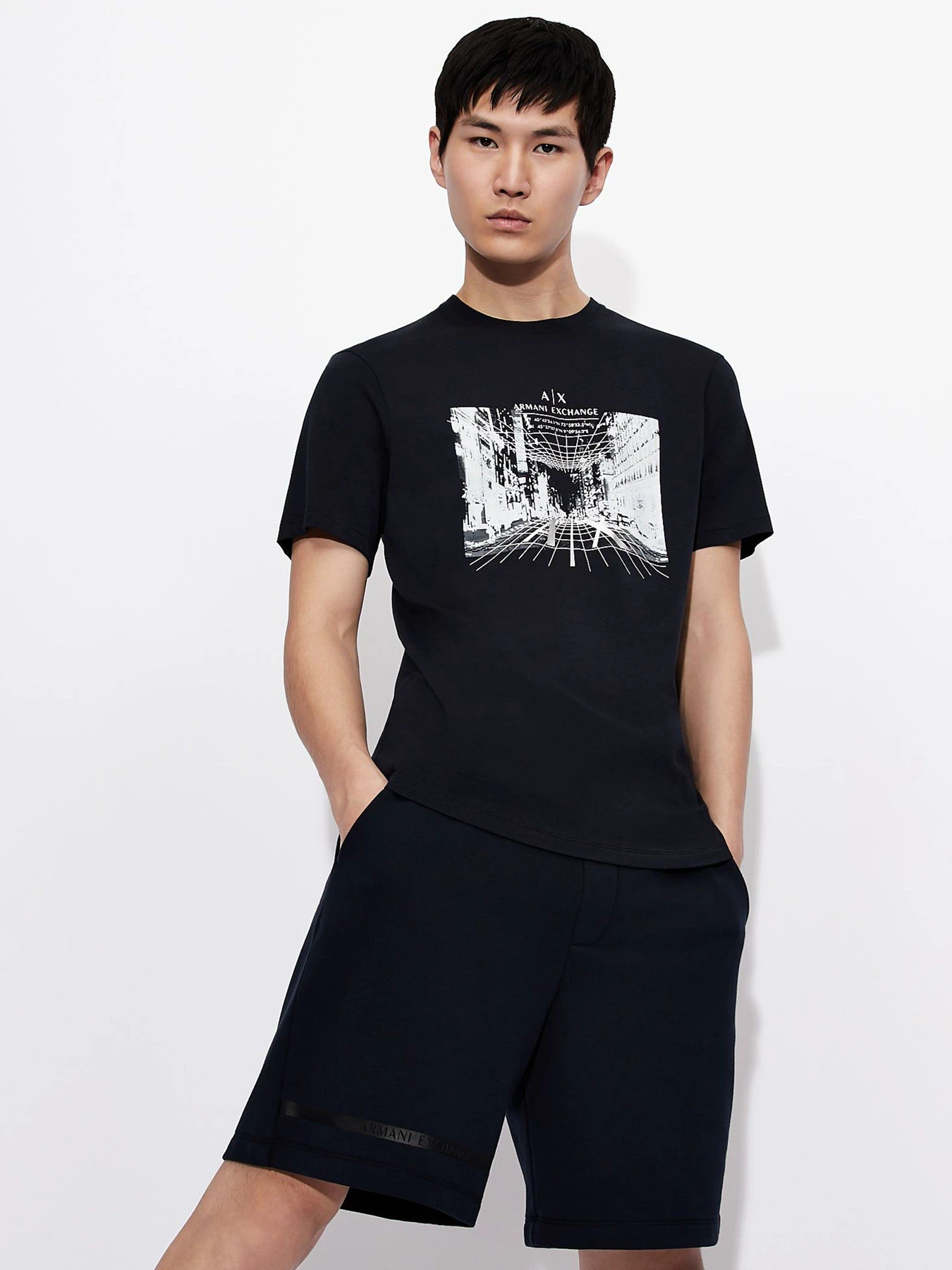 Футболки и поло Armani Exchange модель 3KZTFH-ZJH4Z-1510 Фото
