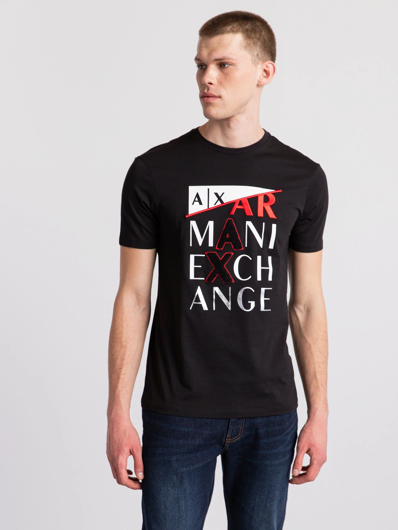 Футболки и поло Armani Exchange модель 3KZTFD-ZJBVZ-1200 Футболки и поло Armani Exchange модель 3KZTFD-ZJBVZ-1200 Фото