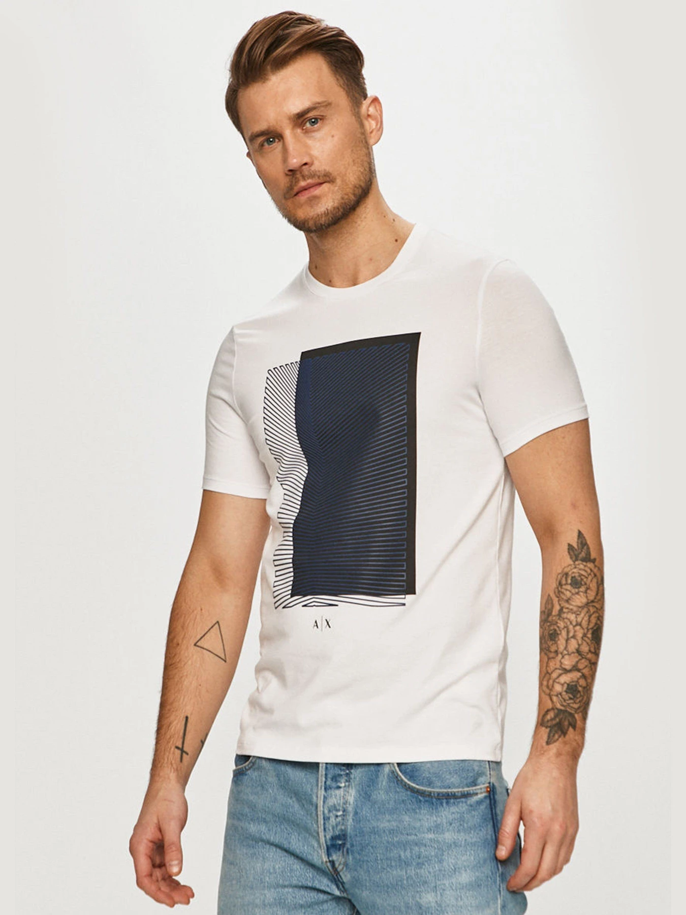 Футболки і поло Armani Exchange модель 3KZTFQ-ZJS1Z-1100 Фото
