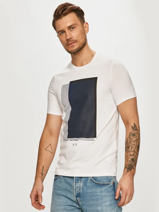 Футболки и поло Armani Exchange модель 3KZTFQ-ZJS1Z-1100 Фото