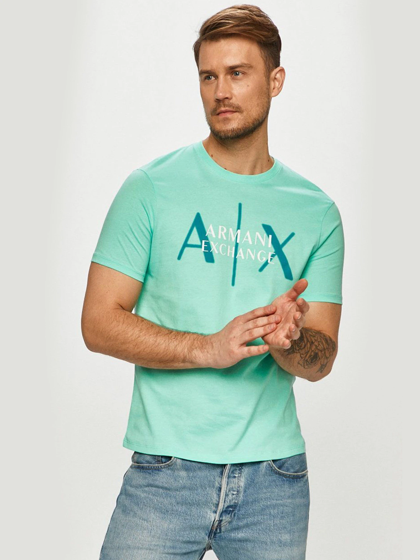 Футболки і поло Armani Exchange модель 3KZTGN-ZJ7PZ-1856 Футболки і поло Armani Exchange модель 3KZTGN-ZJ7PZ-1856 Фото