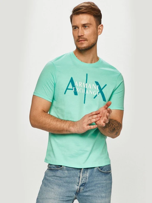 Футболки и поло Armani Exchange модель 3KZTGN-ZJ7PZ-1856 Фото
