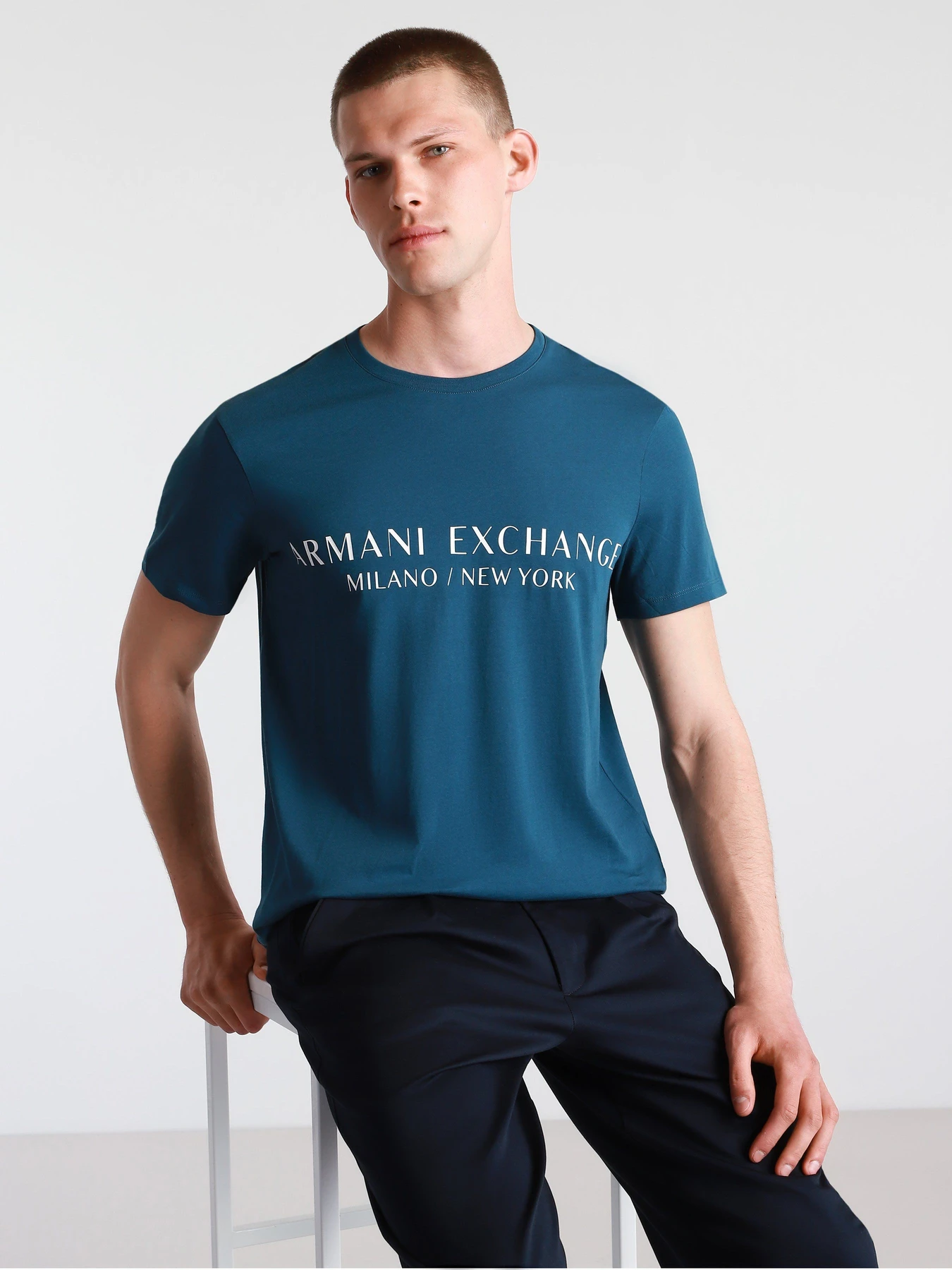 Футболки и поло Armani Exchange модель 8NZT72-Z8H4Z-05CR Футболки и поло Armani Exchange модель 8NZT72-Z8H4Z-05CR Фото