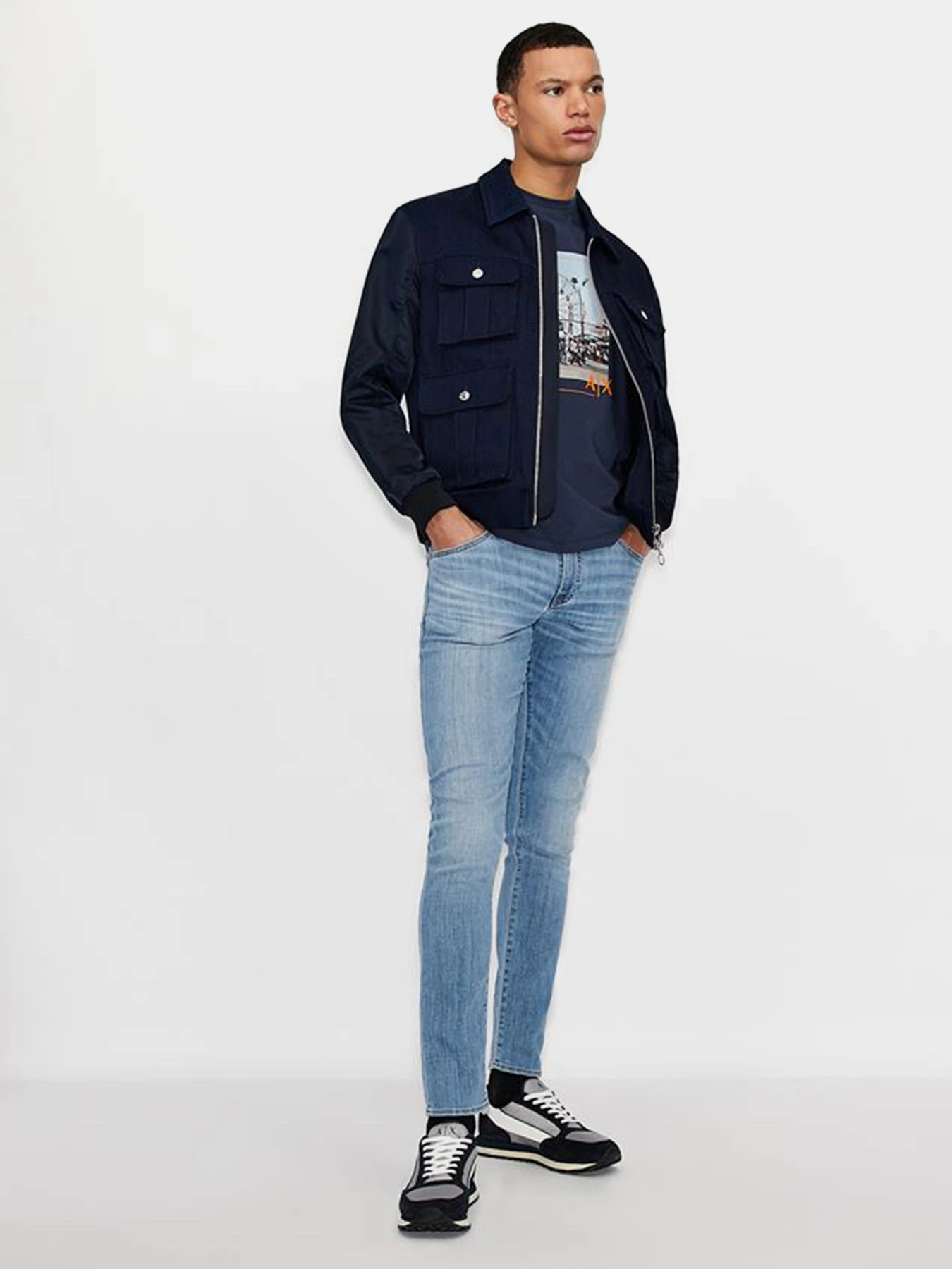 Футболки и поло Armani Exchange модель 3KZTBF-ZJ4JZ-1209 Футболки и поло Armani Exchange модель 3KZTBF-ZJ4JZ-1209 Фото