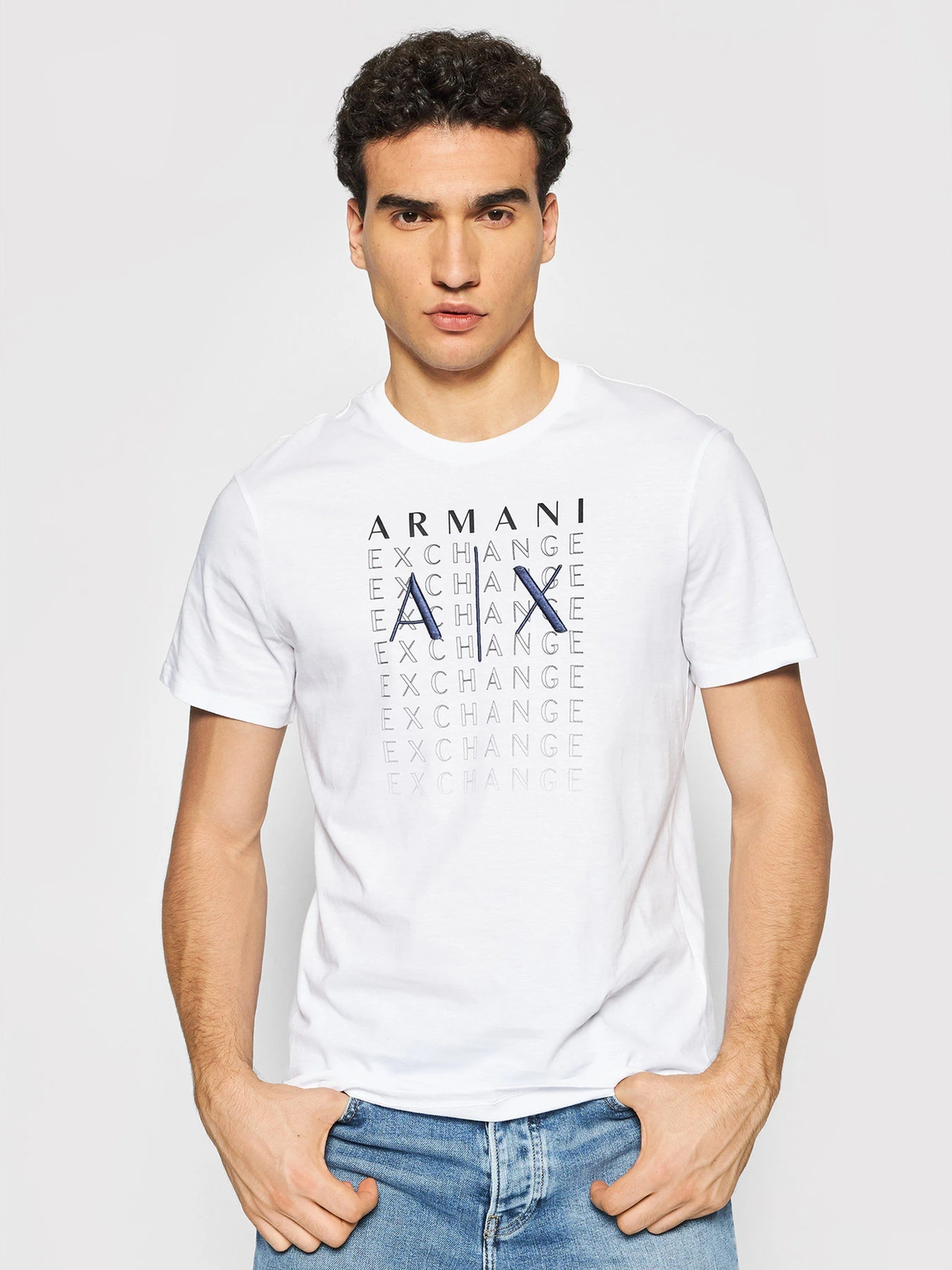 Футболки і поло Armani Exchange модель 6KZTBW-ZJV5Z-1100 Фото
