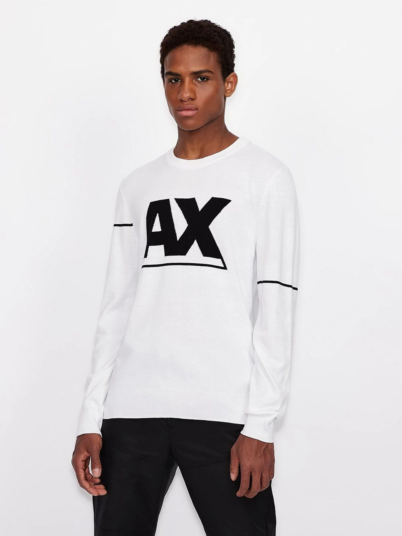 Свитры и кардиганы Armani Exchange модель 6KZM1D-ZMN9Z-1100 Свитры и кардиганы Armani Exchange модель 6KZM1D-ZMN9Z-1100 Фото