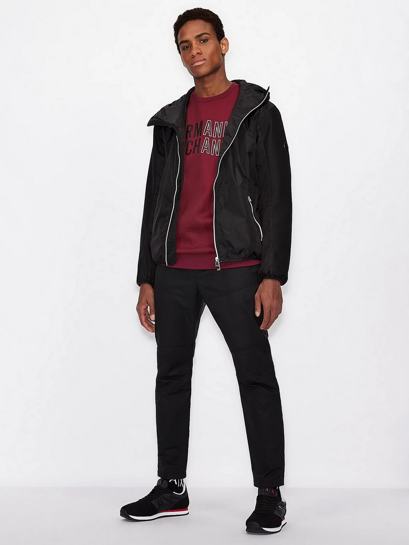 Худи и свитшоты Armani Exchange модель 6KZMFA-ZJY1Z-6452 Фото