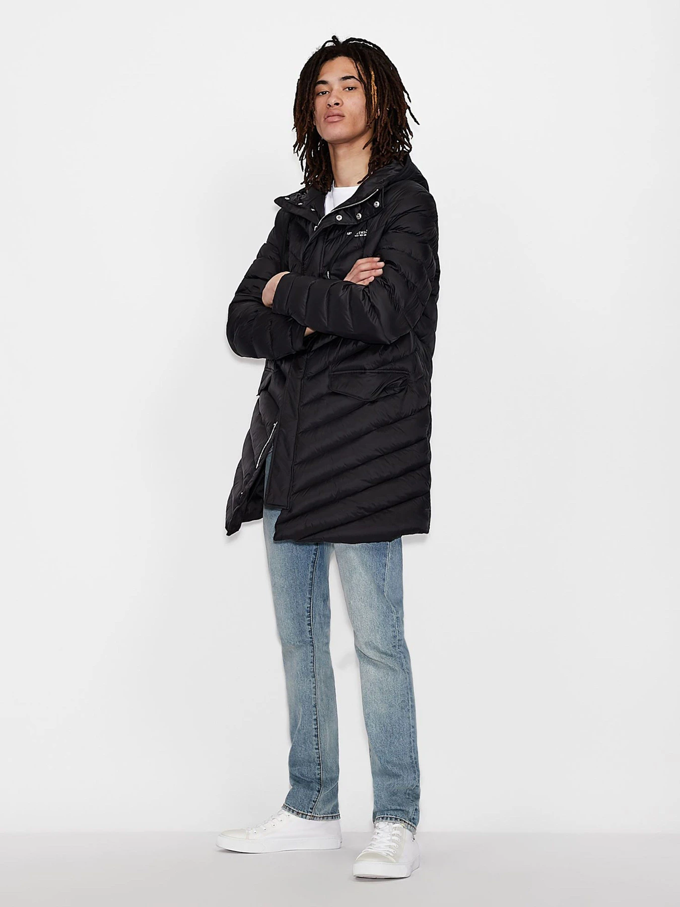 Куртки и дубленки Armani Exchange модель 8NZL20-ZNW3Z-1200 Куртки и дубленки Armani Exchange модель 8NZL20-ZNW3Z-1200 Фото