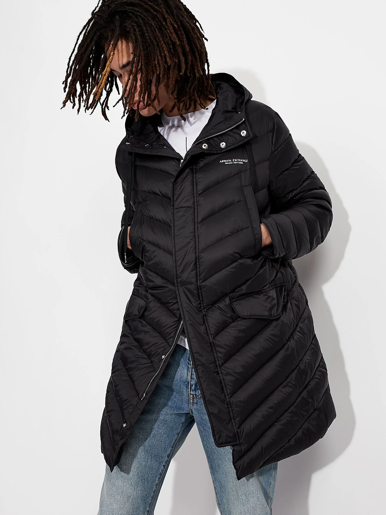 Куртки и дубленки Armani Exchange модель 8NZL20-ZNW3Z-1200 Куртки и дубленки Armani Exchange модель 8NZL20-ZNW3Z-1200 Фото