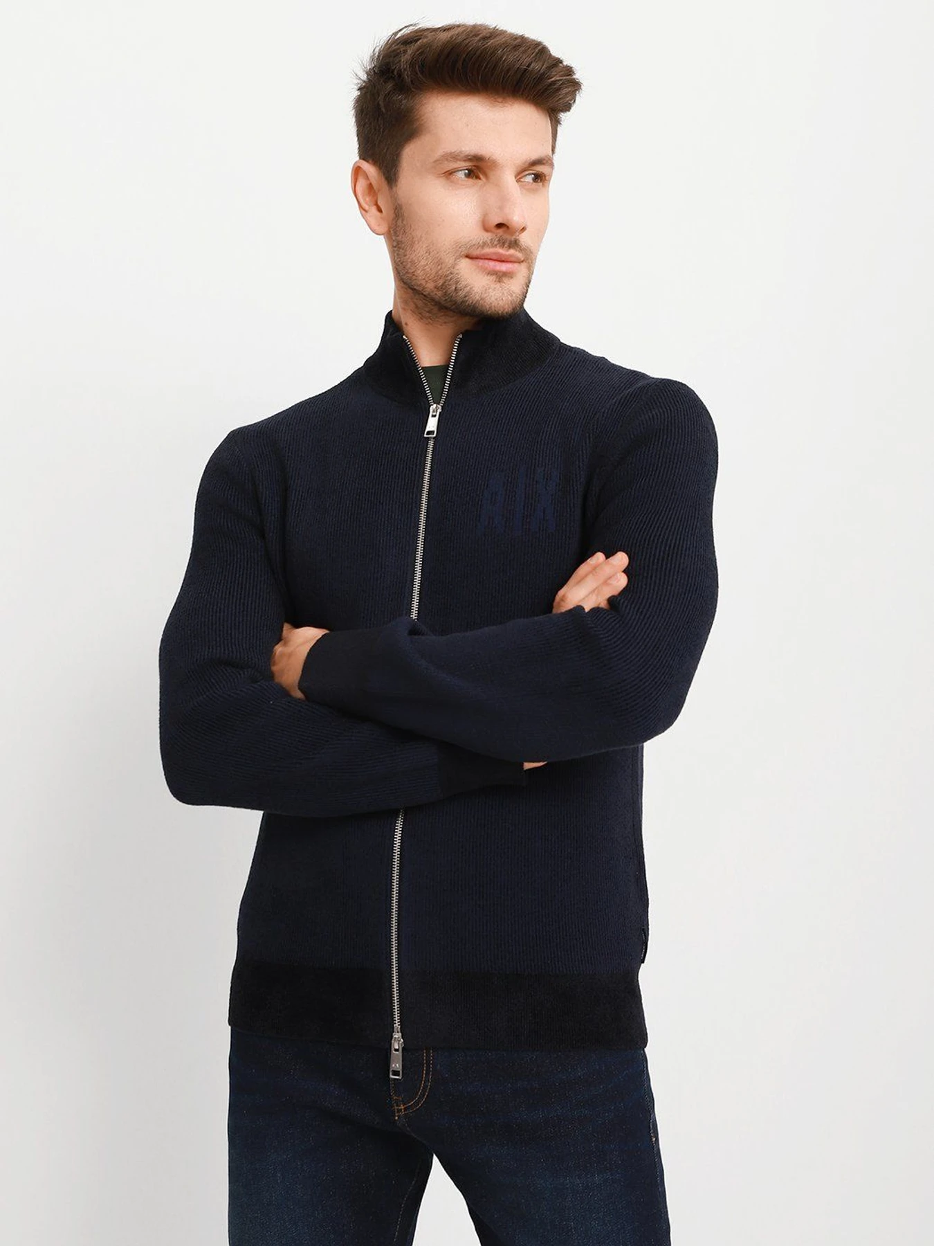 Свитры и кардиганы Armani Exchange модель 6KZE1D-ZM1EZ-55AH Свитры и кардиганы Armani Exchange модель 6KZE1D-ZM1EZ-55AH Фото
