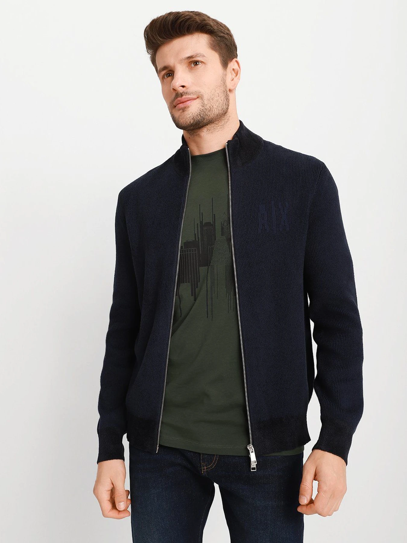 Свитры и кардиганы Armani Exchange модель 6KZE1D-ZM1EZ-55AH Свитры и кардиганы Armani Exchange модель 6KZE1D-ZM1EZ-55AH Фото