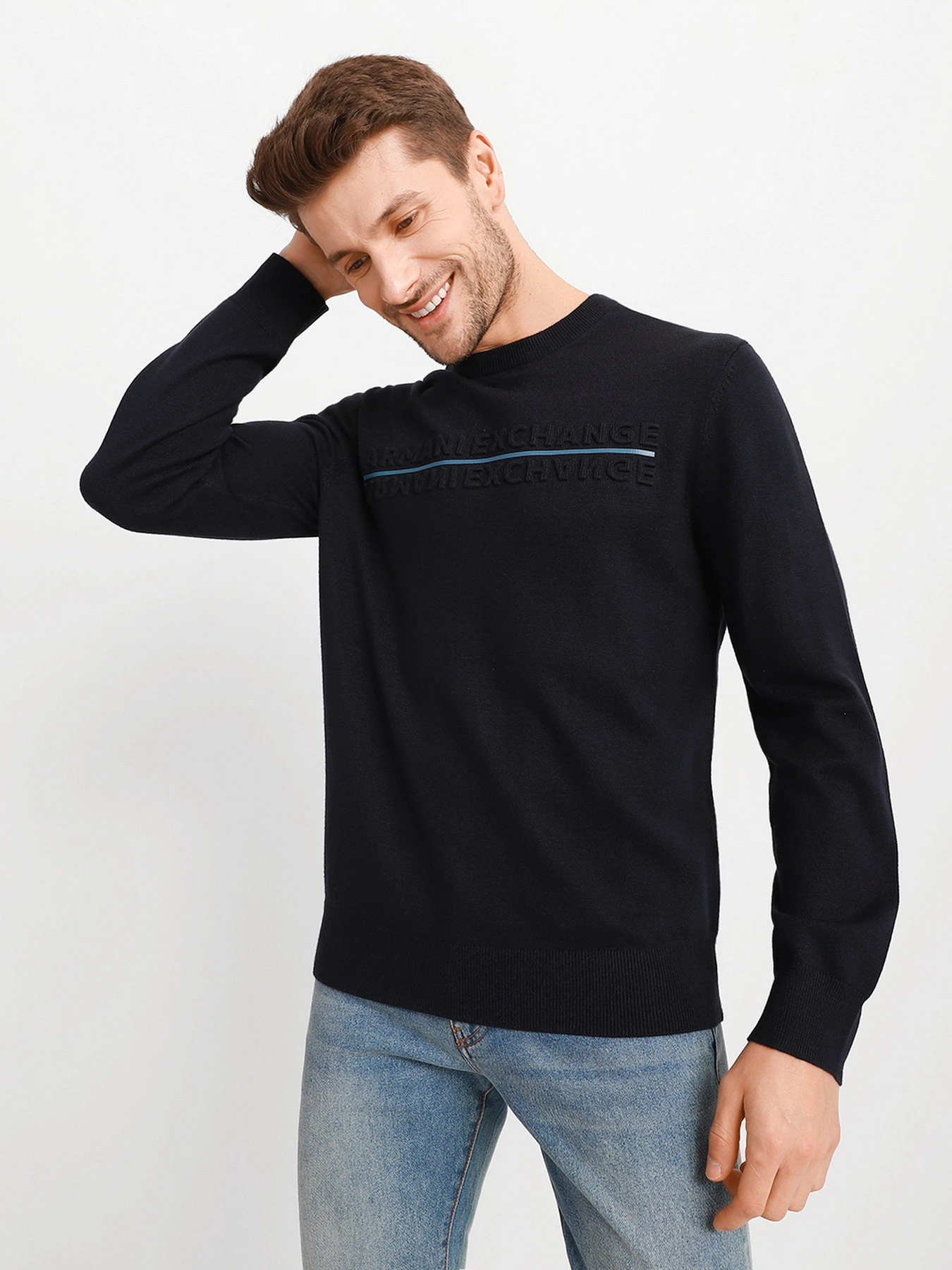 Свитры и кардиганы Armani Exchange модель 6KZM1F-ZMN4Z-1510 Свитры и кардиганы Armani Exchange модель 6KZM1F-ZMN4Z-1510 Фото