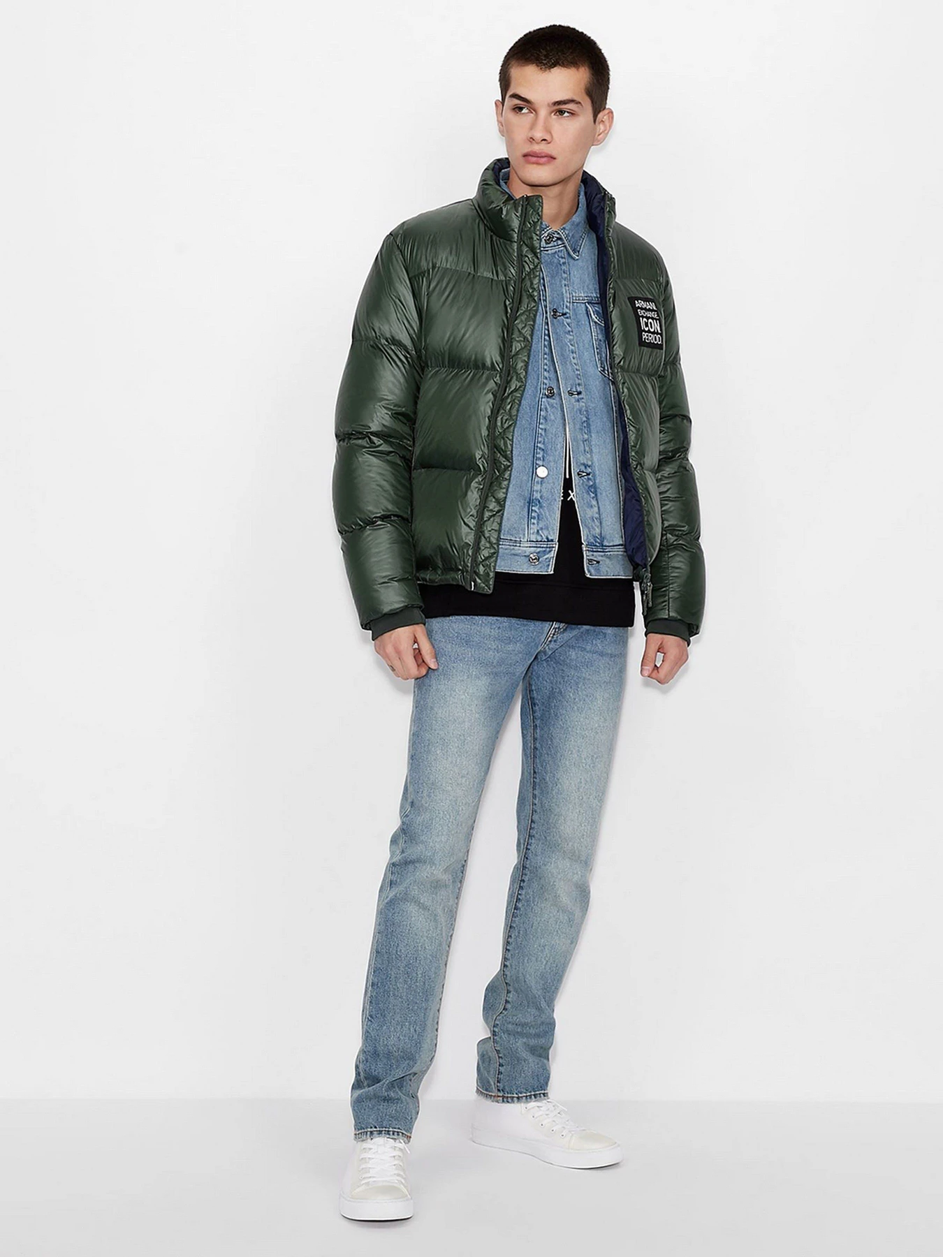 Куртки и дубленки Armani Exchange модель 8NZBP4-Z1P1Z-1500 Фото