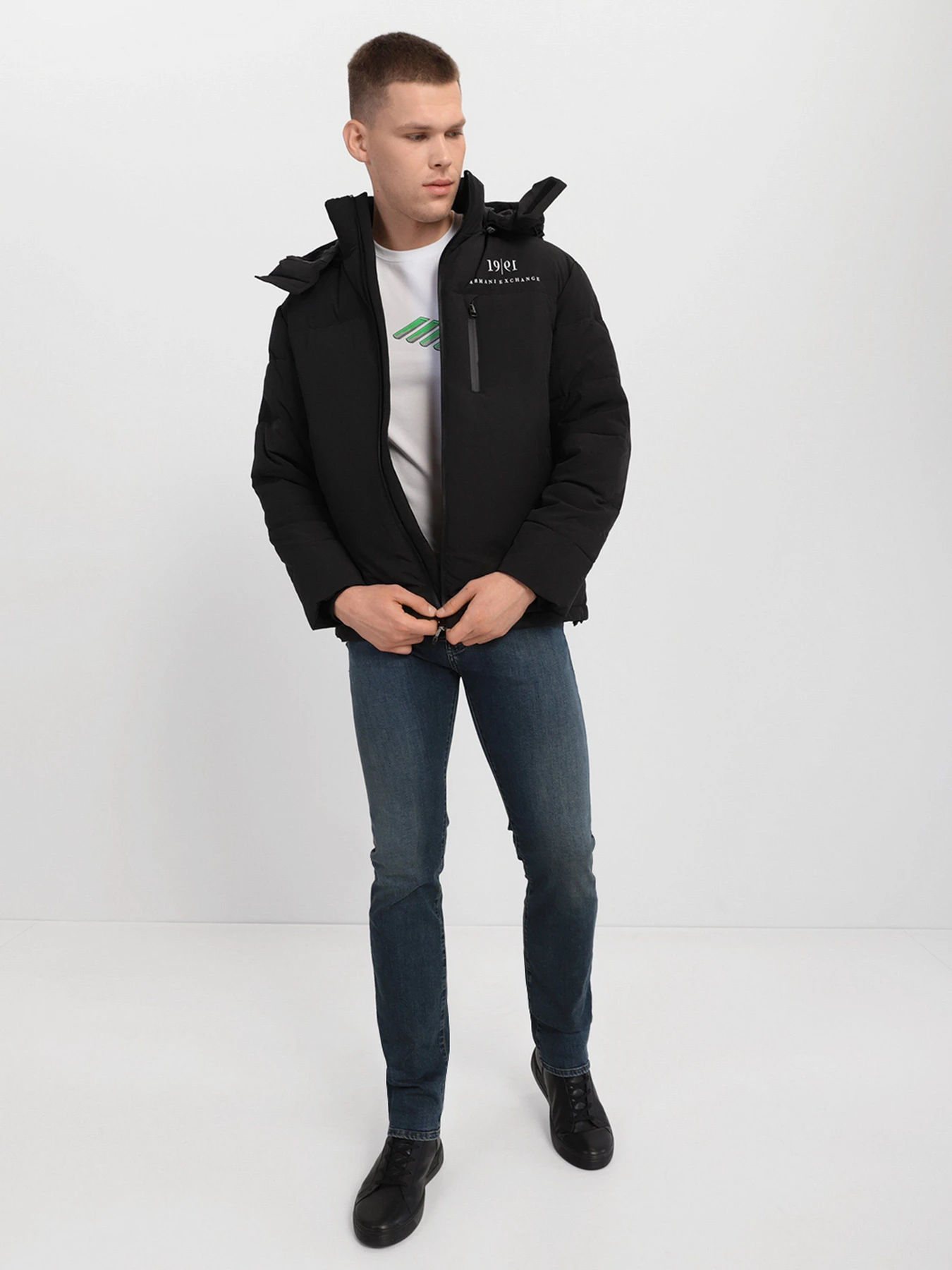 Куртки та дублянки Armani Exchange модель 6KZB12-ZNICZ-1200 Куртки та дублянки Armani Exchange модель 6KZB12-ZNICZ-1200 Фото