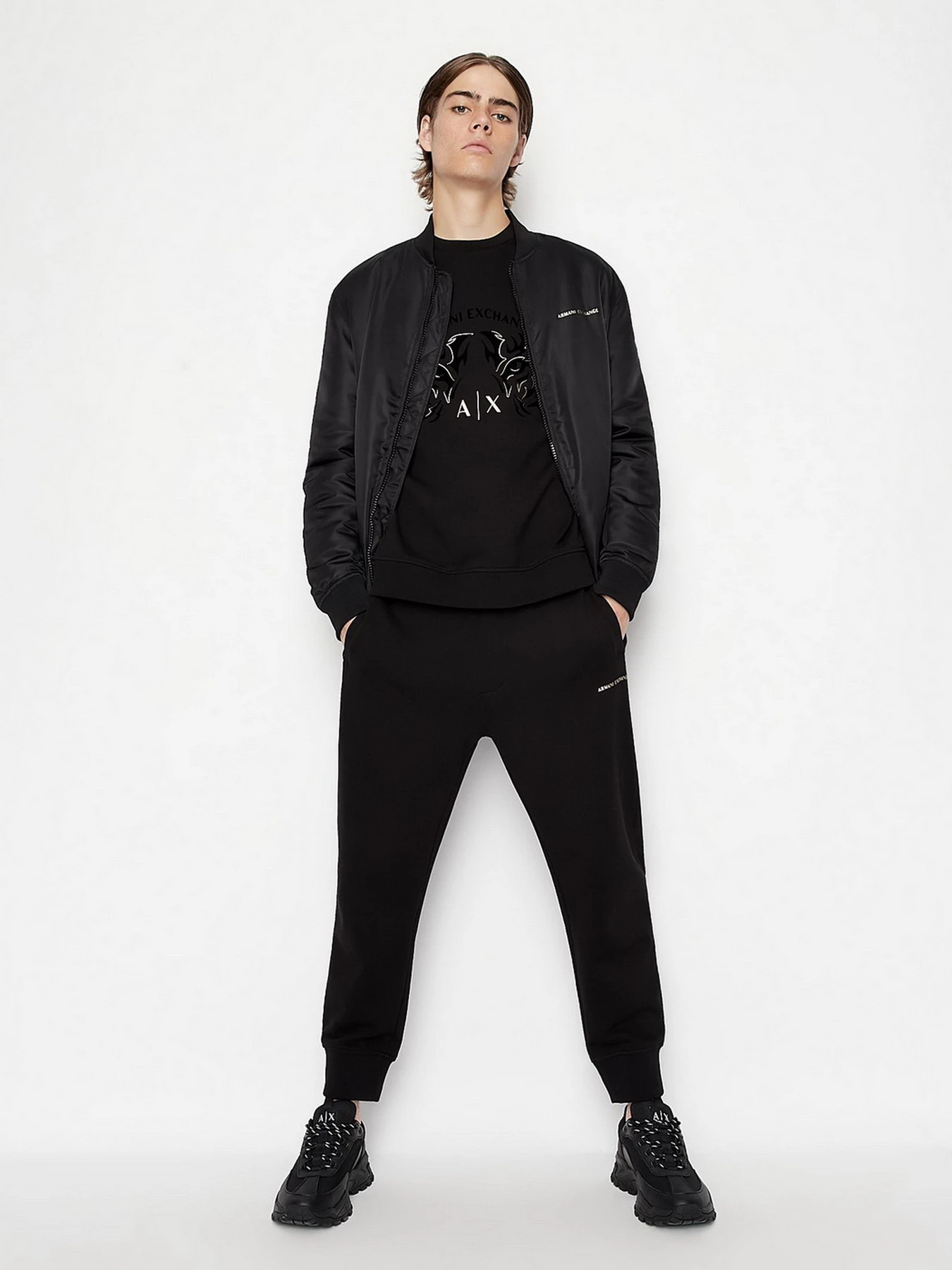Худи и свитшоты Armani Exchange модель 3LZMGG-ZJ1ZZ-1200 Худи и свитшоты Armani Exchange модель 3LZMGG-ZJ1ZZ-1200 Фото