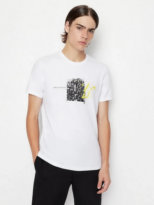 Футболки и поло Armani Exchange модель 3LZTFC-ZJE6Z-1100 Фото