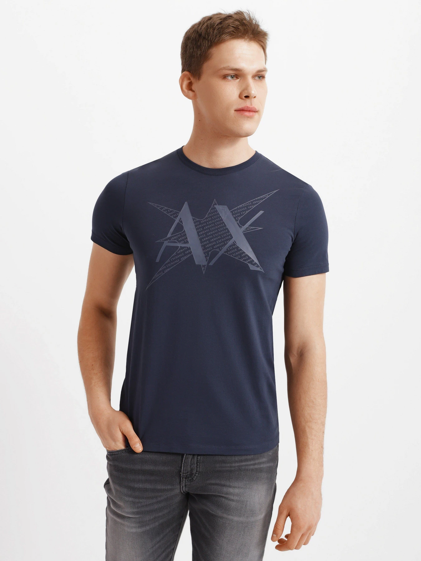Футболки и поло Armani Exchange модель 3LZTFD-ZJ8EZ-1596 Футболки и поло Armani Exchange модель 3LZTFD-ZJ8EZ-1596 Фото