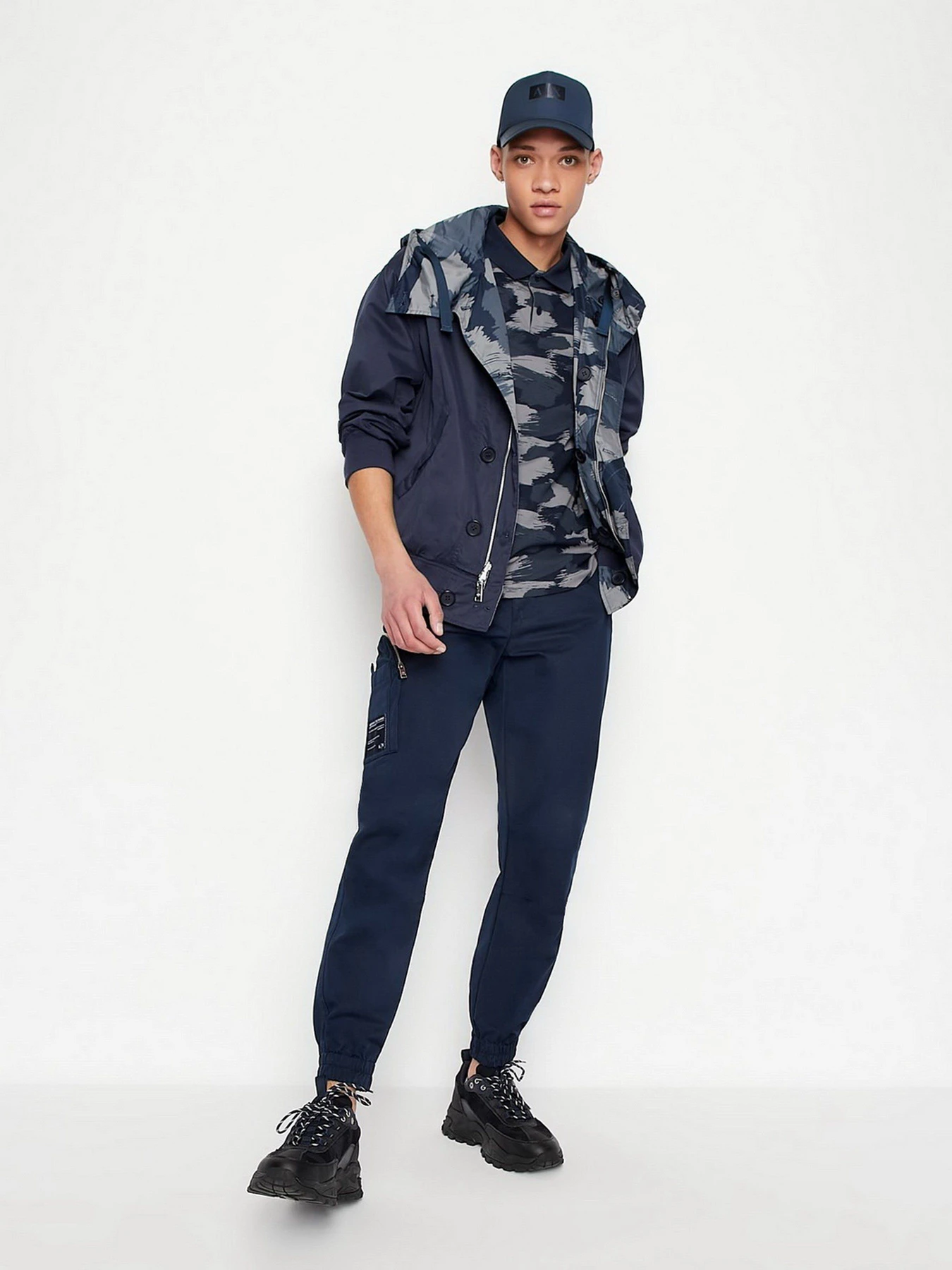 Футболки и поло Armani Exchange модель 3LZFAK-ZJ5XZ-25BM Футболки и поло Armani Exchange модель 3LZFAK-ZJ5XZ-25BM Фото