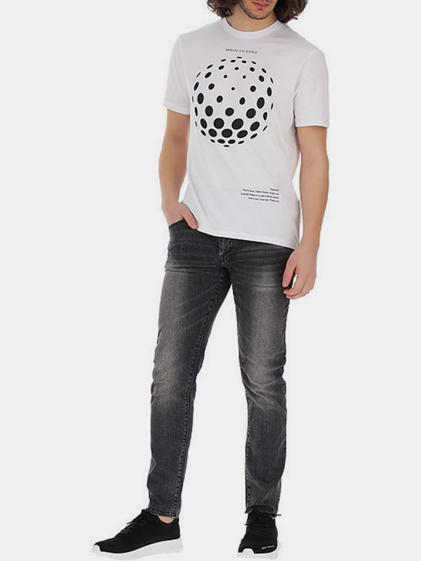 Футболки і поло Armani Exchange модель 3LZTAD-ZJ6QZ-1100 Футболки і поло Armani Exchange модель 3LZTAD-ZJ6QZ-1100 Фото