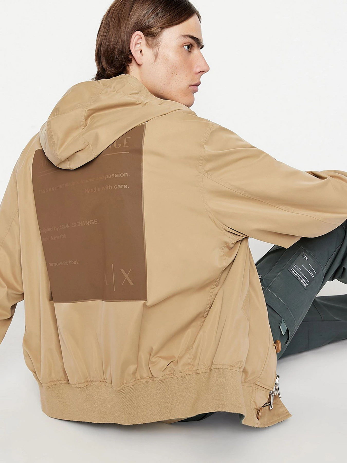 Куртки и дубленки Armani Exchange модель 3LZB01-ZNR9Z-4873 Фото