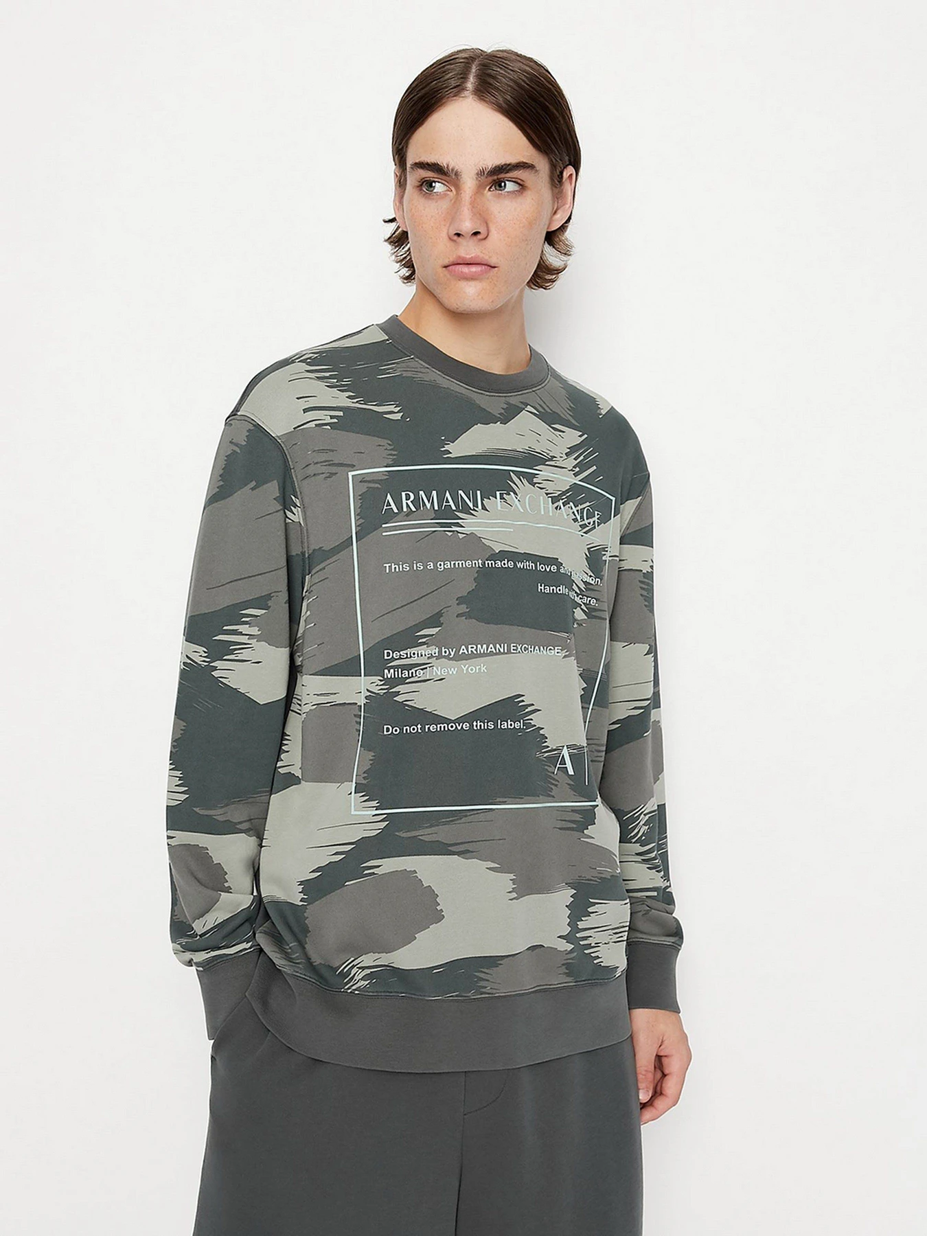 Худи и свитшоты Armani Exchange модель 3LZMHB-ZJEFZ-25BE Худи и свитшоты Armani Exchange модель 3LZMHB-ZJEFZ-25BE Фото