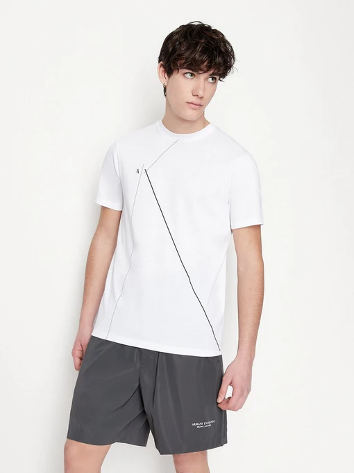 Футболки и поло Armani Exchange модель 3LZTBK-ZJH4Z-1100 Фото