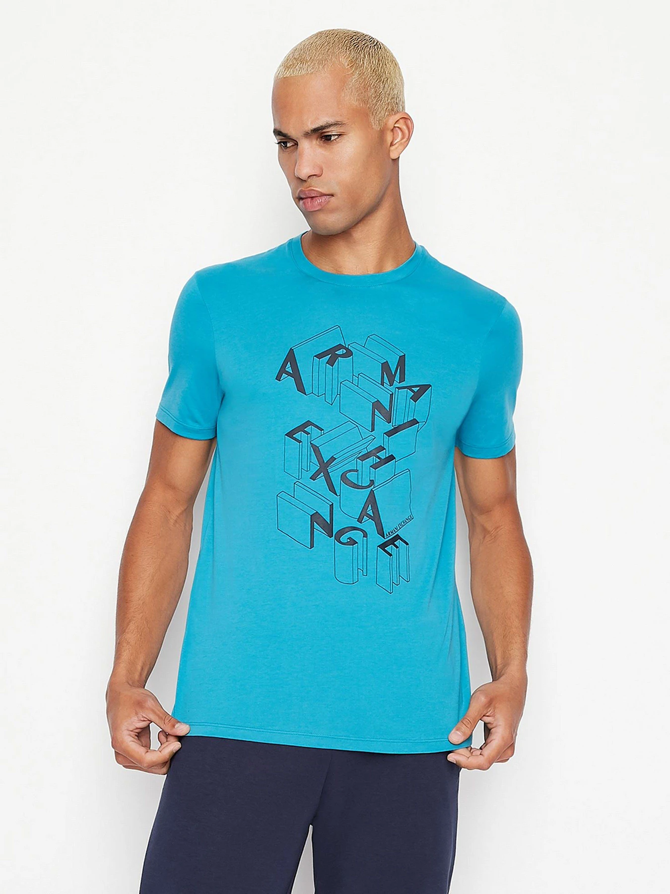 Футболки і поло Armani Exchange модель 3LZTBV-ZJA5Z-15BB Фото