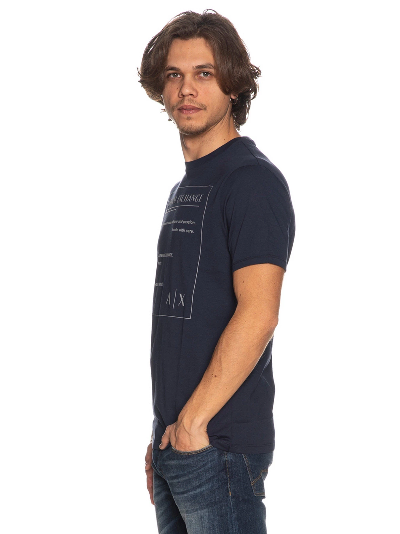 Футболки и поло Armani Exchange модель 3LZTHD-ZJH4Z-15BA Футболки и поло Armani Exchange модель 3LZTHD-ZJH4Z-15BA Фото
