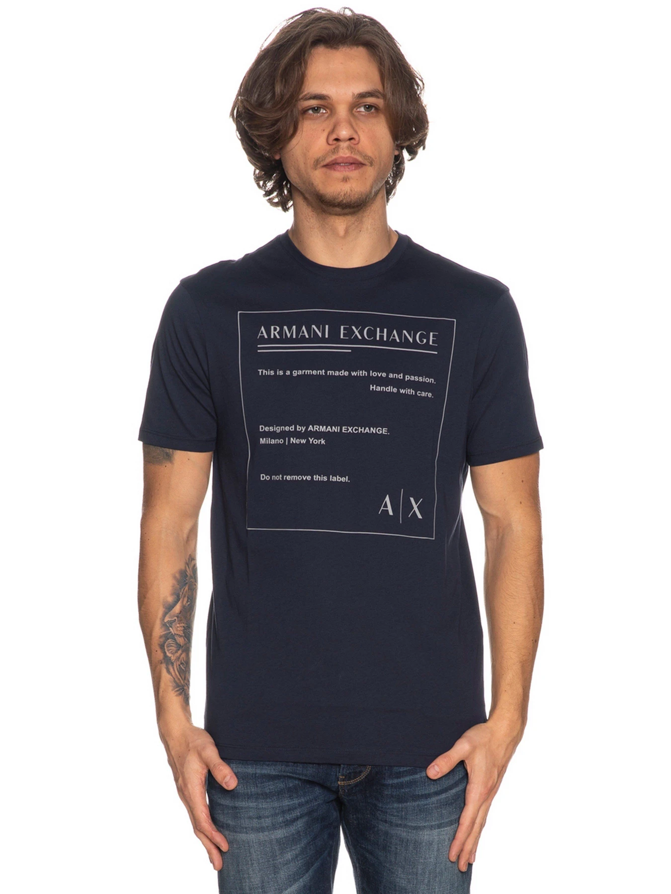 Футболки и поло Armani Exchange модель 3LZTHD-ZJH4Z-15BA Футболки и поло Armani Exchange модель 3LZTHD-ZJH4Z-15BA Фото