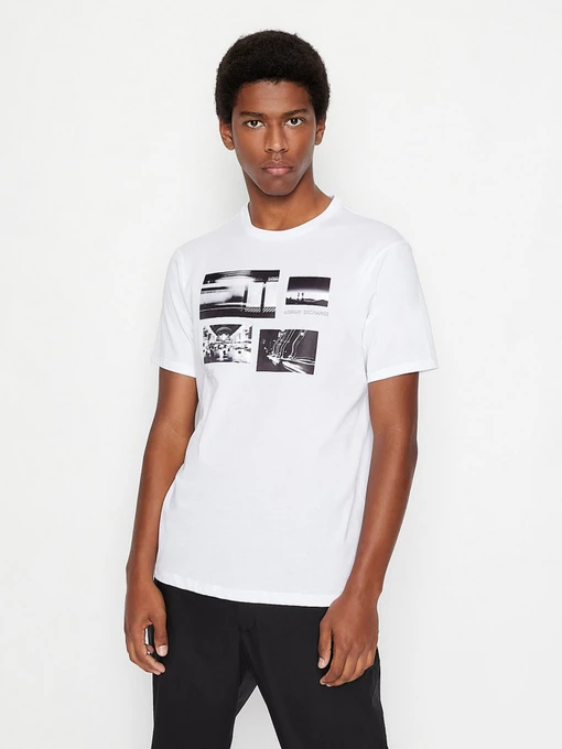 Футболки и поло Armani Exchange модель 3LZTJC-ZJH4Z-1100 Фото