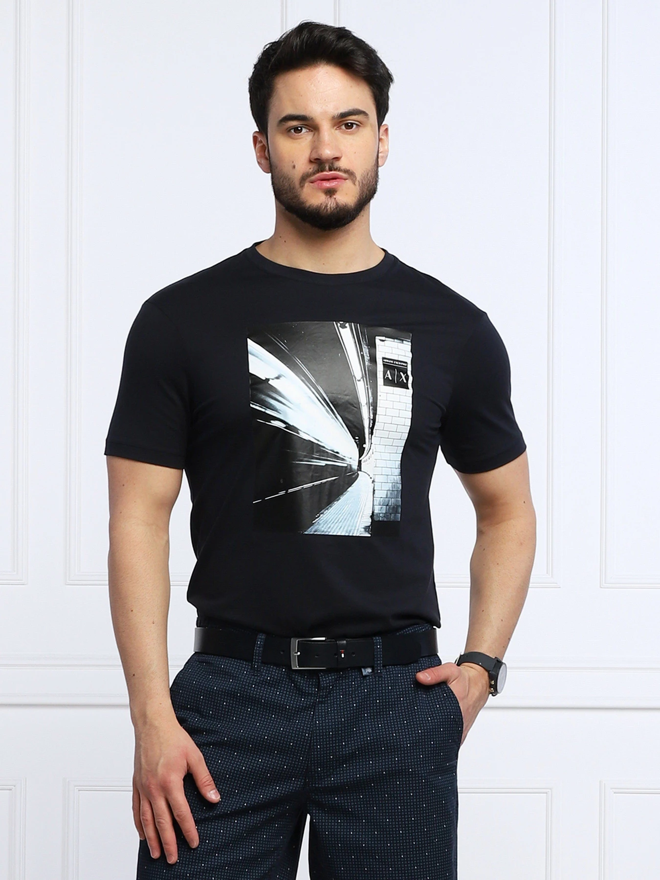 Футболки и поло Armani Exchange модель 3LZTJD-ZJBVZ-1510 Футболки и поло Armani Exchange модель 3LZTJD-ZJBVZ-1510 Фото