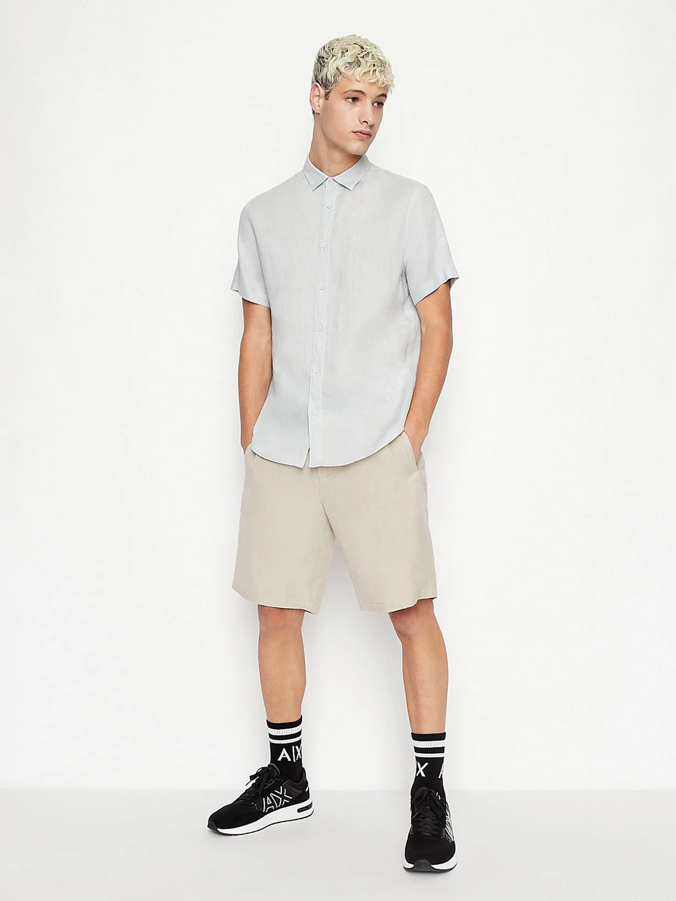 Рубашки Armani Exchange модель 8NZC67-ZNCFZ-1910 Рубашки Armani Exchange модель 8NZC67-ZNCFZ-1910 Фото
