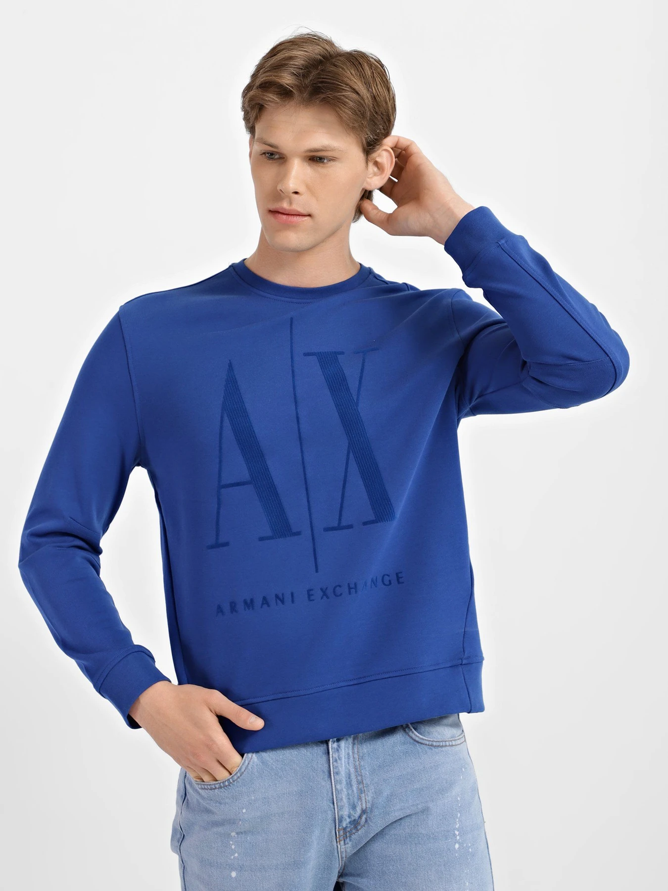 Худи и свитшоты Armani Exchange модель 8NZMPD-ZJ1ZZ-15BE Худи и свитшоты Armani Exchange модель 8NZMPD-ZJ1ZZ-15BE Фото