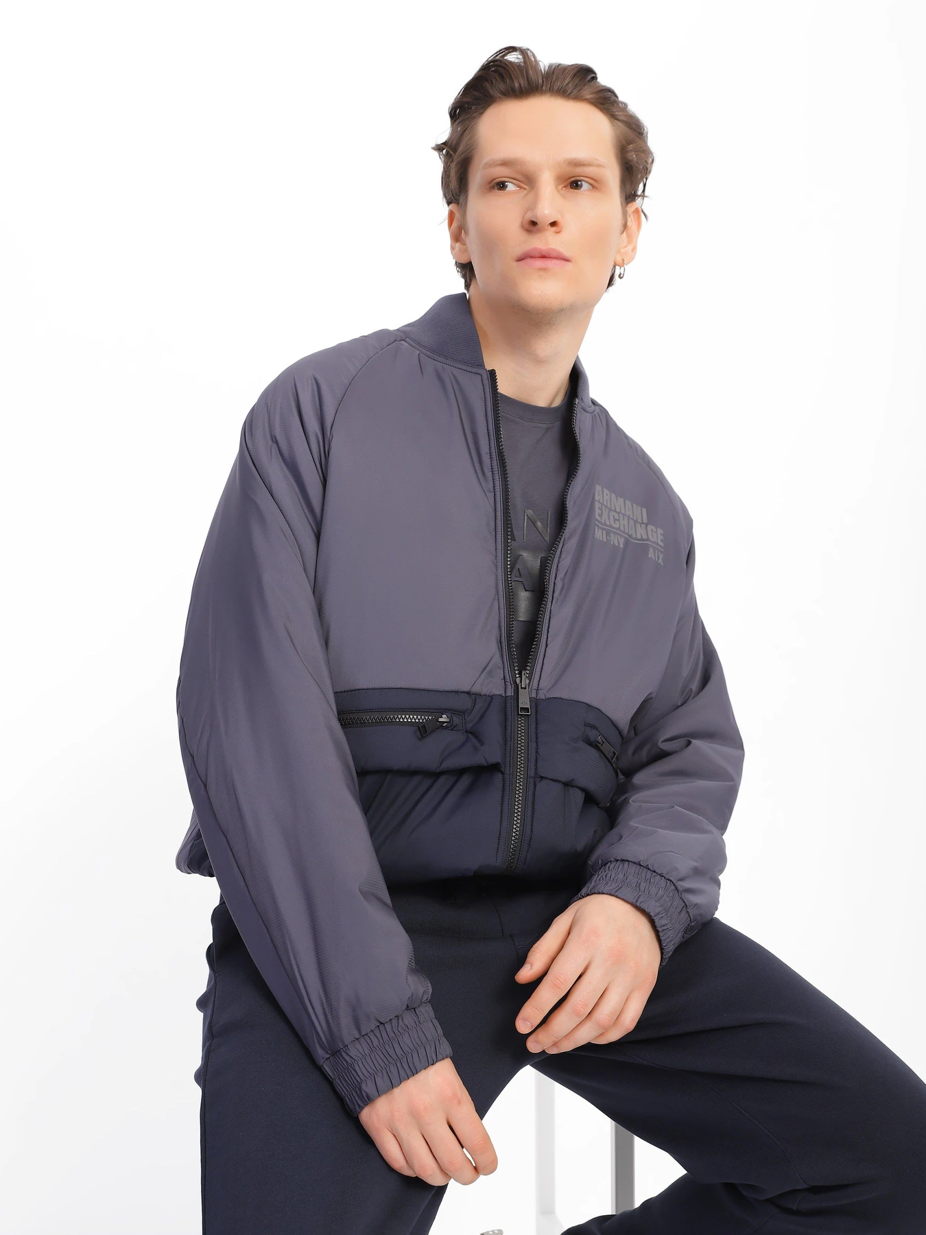 Куртки и дубленки Armani Exchange модель 6LZB01-ZNUQZ-25DM Куртки и дубленки Armani Exchange модель 6LZB01-ZNUQZ-25DM Фото