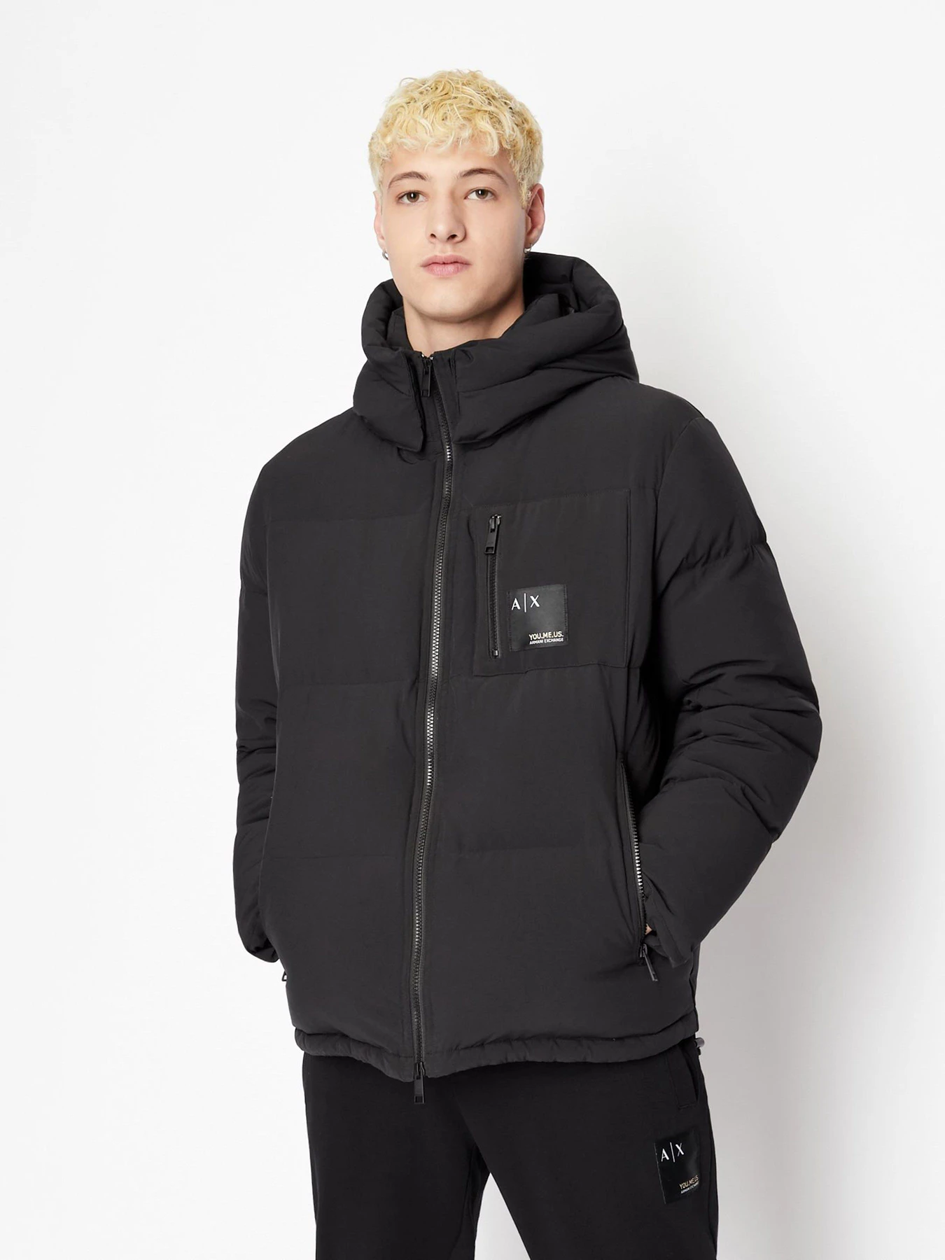 Куртки и дубленки Armani Exchange You.me.us. модель 6LZB12-ZNICZ-1200 Куртки и дубленки Armani Exchange You.me.us. модель 6LZB12-ZNICZ-1200 Фото