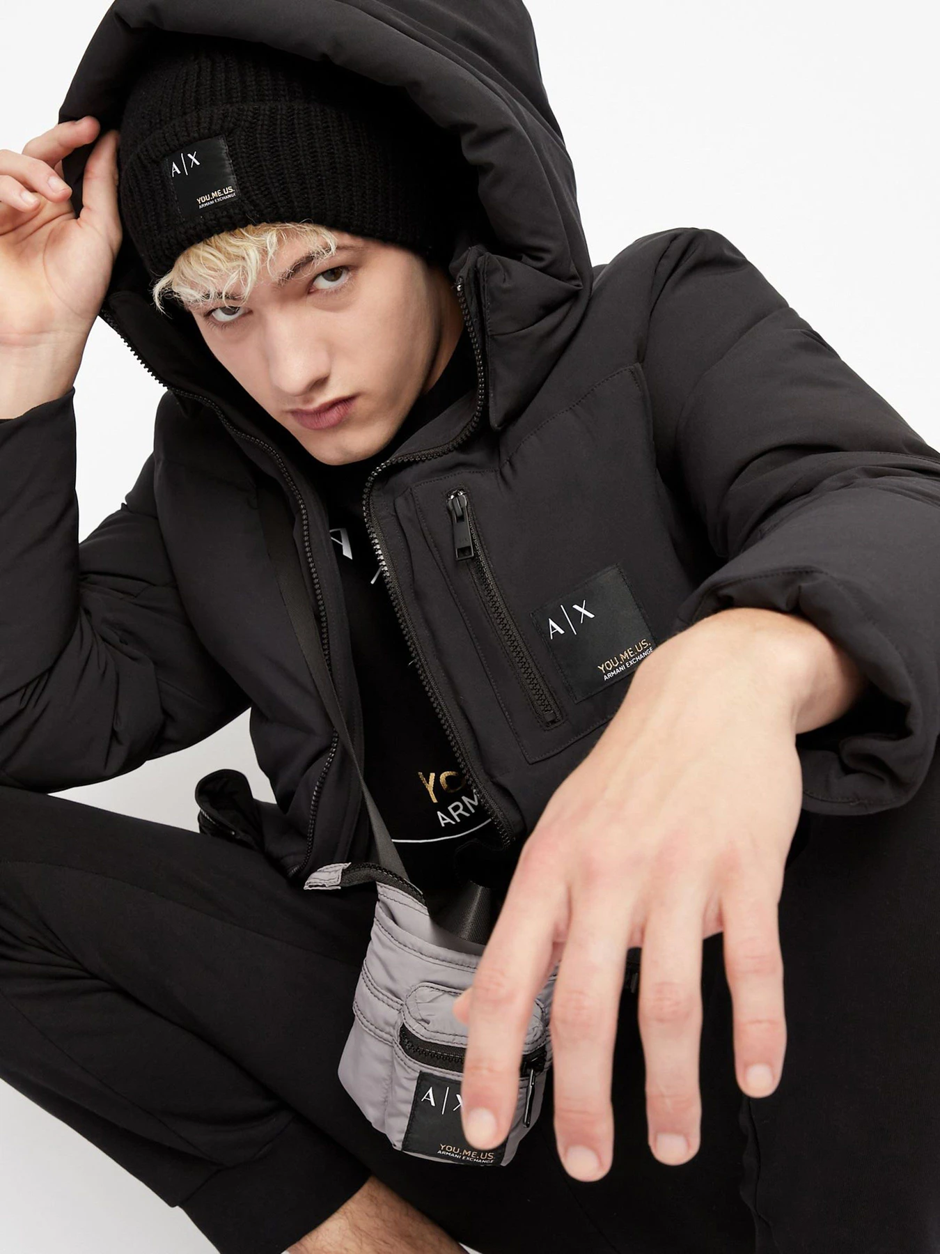 Куртки и дубленки Armani Exchange You.me.us. модель 6LZB12-ZNICZ-1200 Куртки и дубленки Armani Exchange You.me.us. модель 6LZB12-ZNICZ-1200 Фото