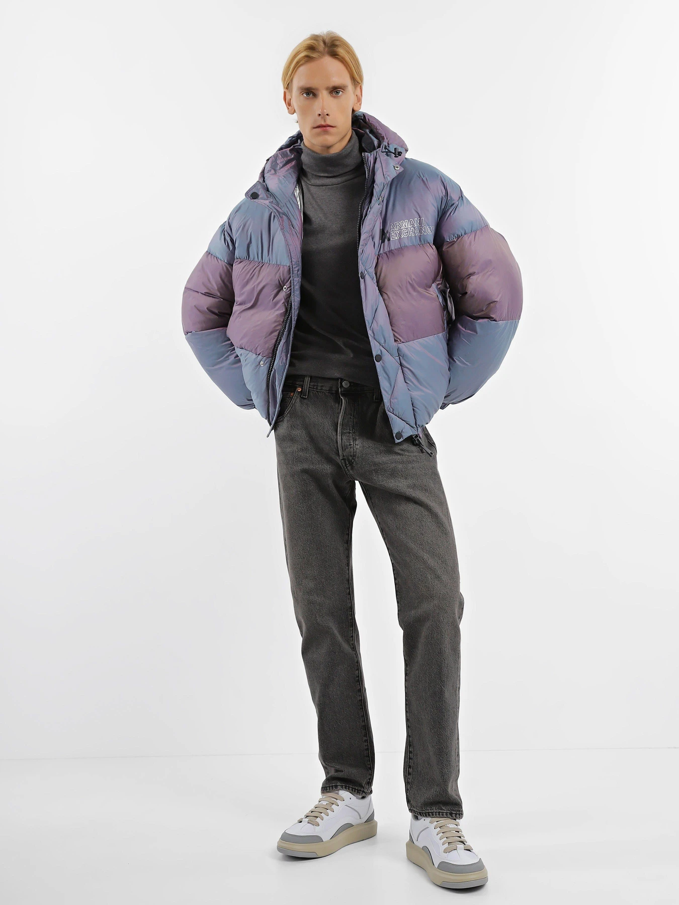 Куртки та дублянки Armani Exchange модель 6LZB48-ZNUXZ-4884 Фото