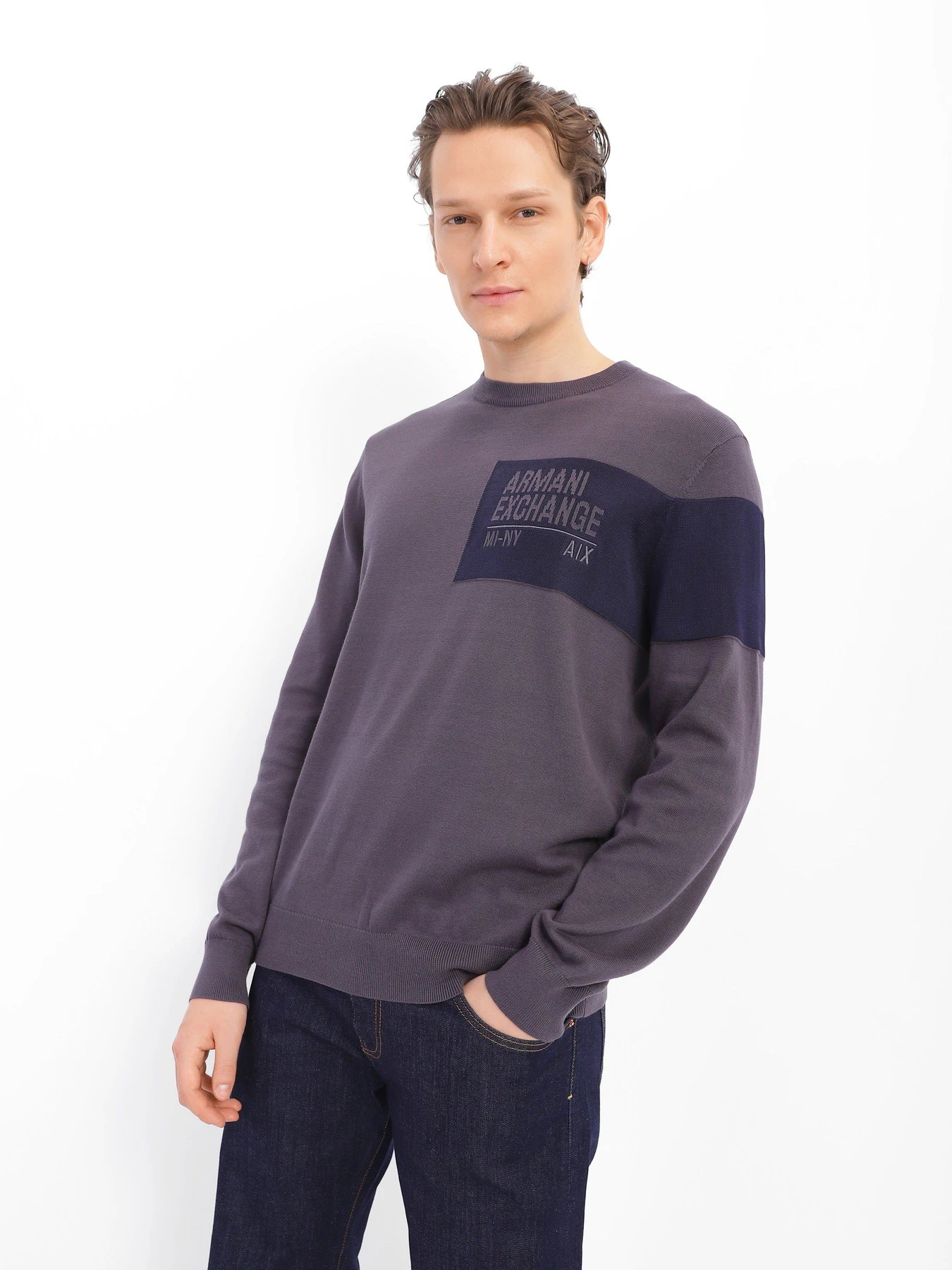Светри та кардигани Armani Exchange модель 6LZM1A-ZMU7Z-1536 Светри та кардигани Armani Exchange модель 6LZM1A-ZMU7Z-1536 Фото