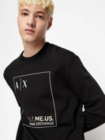 Худи и свитшоты Armani Exchange You.me.us. модель 6LZMAY-ZJFAZ-1200 Фото