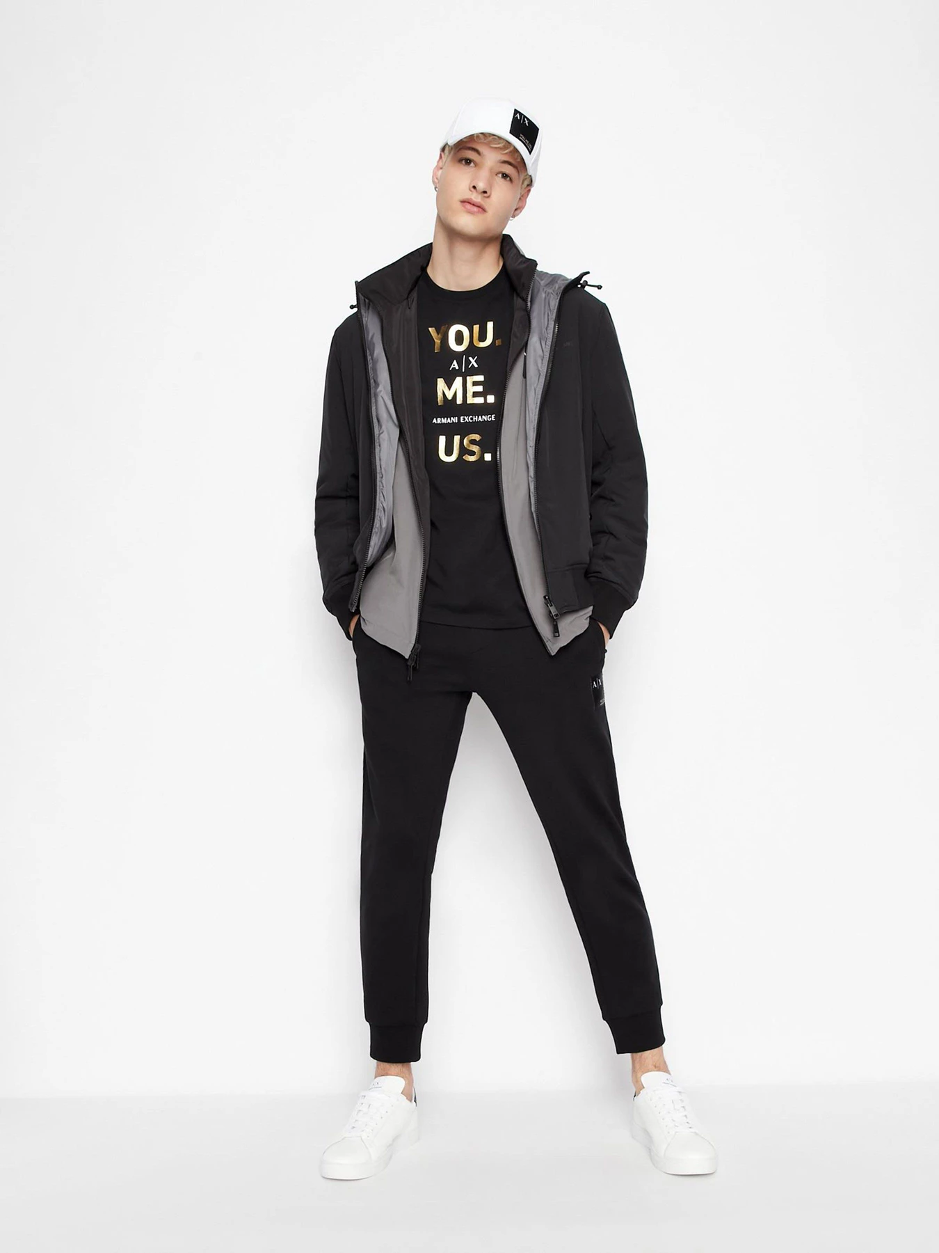 Футболки і поло Armani Exchange YOU.ME.US. модель 6LZTAX-ZJFCZ-1200 Футболки і поло Armani Exchange YOU.ME.US. модель 6LZTAX-ZJFCZ-1200 Фото