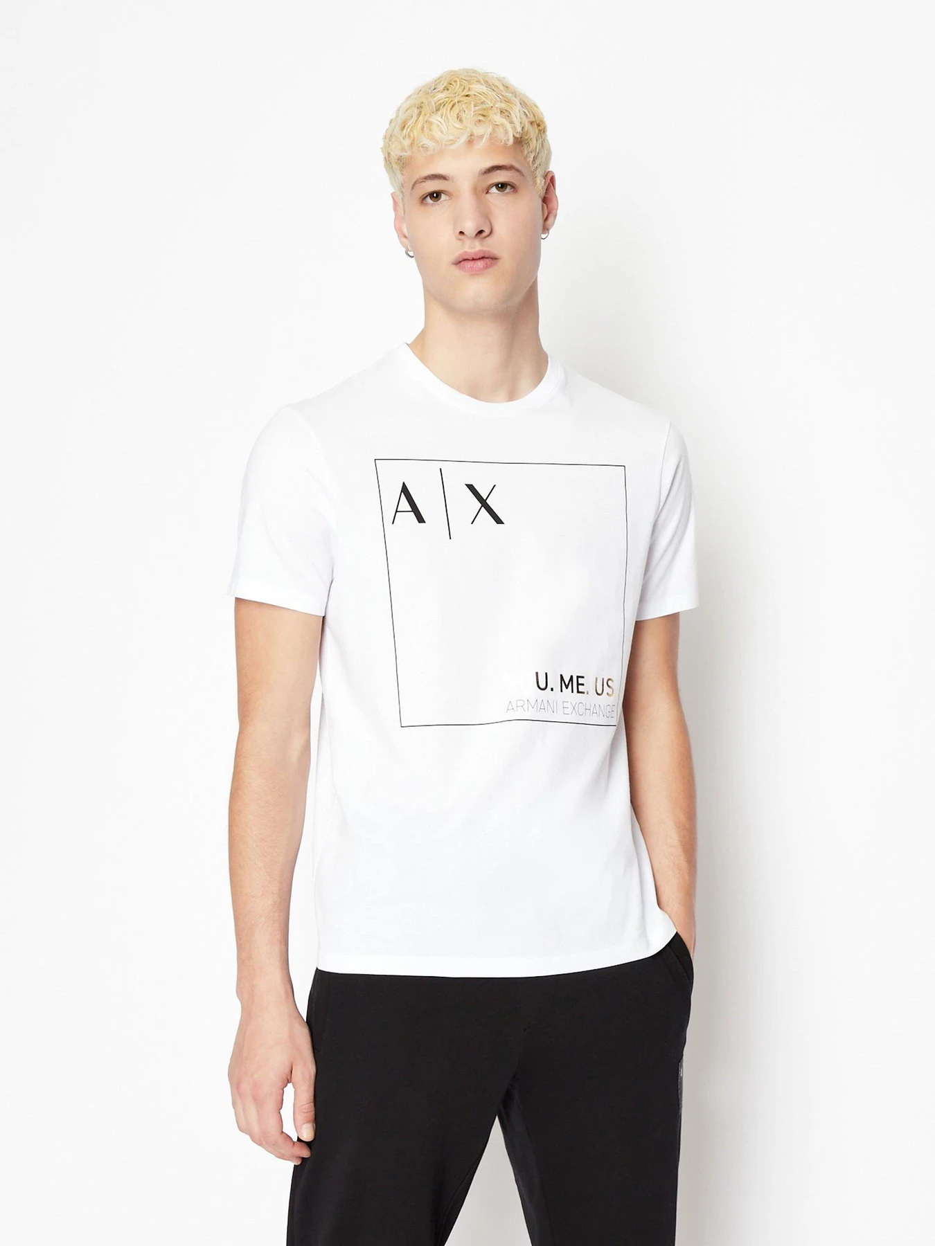 Футболки і поло Armani Exchange YOU.ME.US. модель 6LZTAY-ZJFCZ-1100 Фото