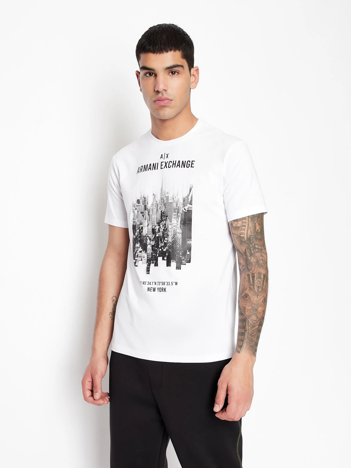 Футболки и поло Armani Exchange модель 6LZTFG-ZJBVZ-1100 Футболки и поло Armani Exchange модель 6LZTFG-ZJBVZ-1100 Фото