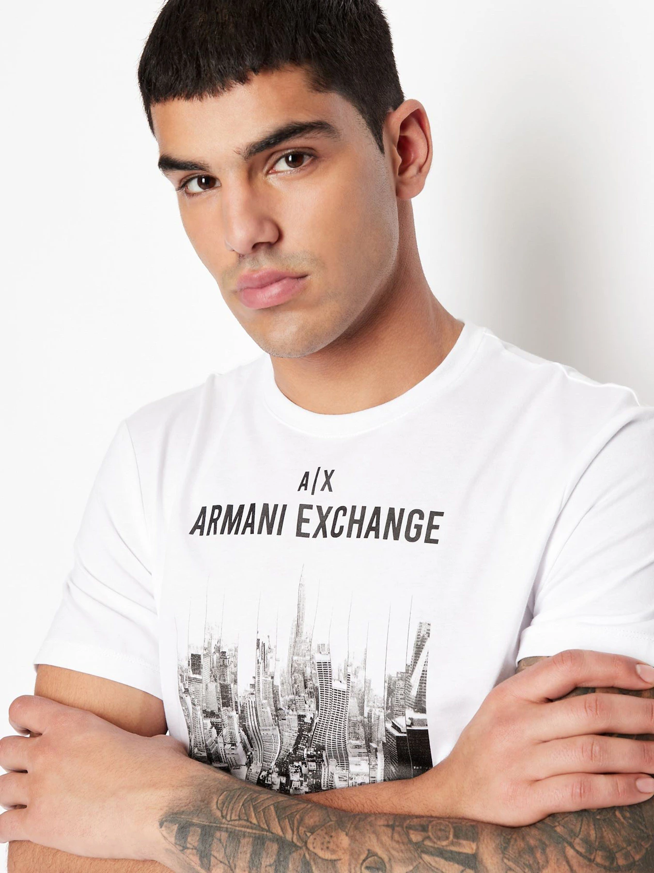 Футболки и поло Armani Exchange модель 6LZTFG-ZJBVZ-1100 Футболки и поло Armani Exchange модель 6LZTFG-ZJBVZ-1100 Фото